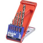 kwb HSS-E Metallbohrer-Satz – Bohrer-Set, 6-teilig mit Cobalt-Legierung