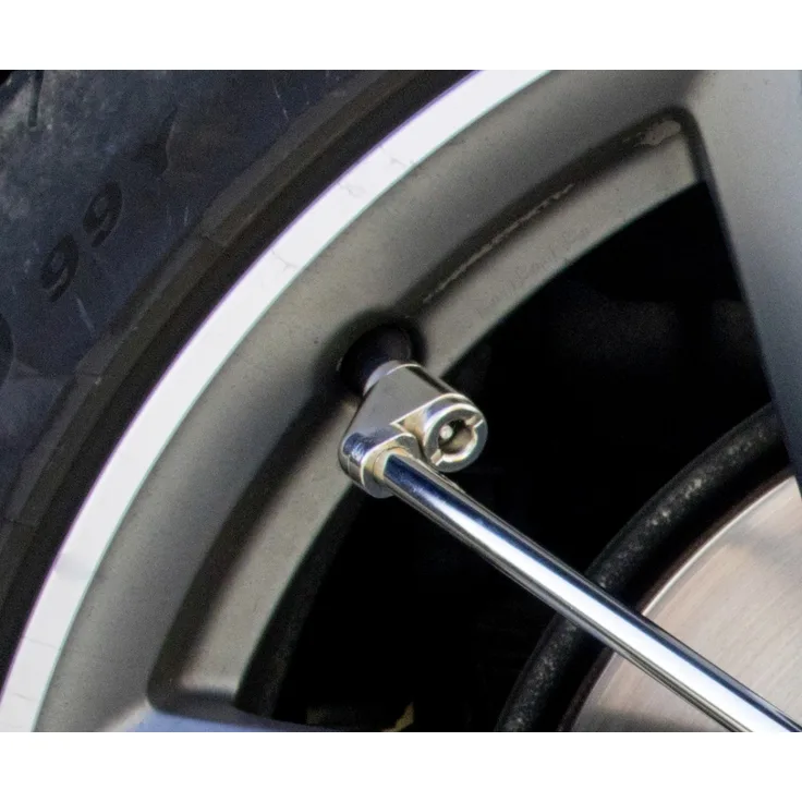 Güde 75196 V Digital Reifenfüller V 12 PRO (Digitales Display, Michelin-Ventilstecker, Druckablassventil)