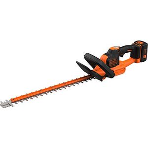 Bild für Black+Decker BCHTS3625L1-QW Heckenschere (36V, 2.5 Ah, 55 cm Messerlänge, mit Antiblockierfunktion, 22 mm Schnittstärke, ideal für größere Hecken, inkl. Akku und Ladegerät)