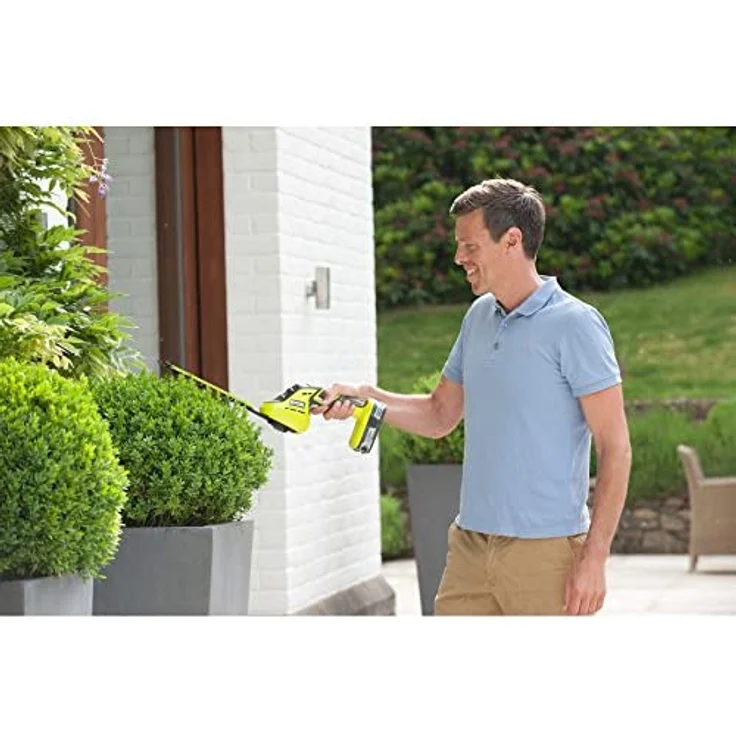 Ryobi 2-in-1 Akku-Gras und Strauchschere OGS1822 5133002830, 18 V, Strauchschere 20 cm Schwertlänge, Grasschere 12 cm Schnittbreite - ohne Akku und Ladegerät – Bild 4