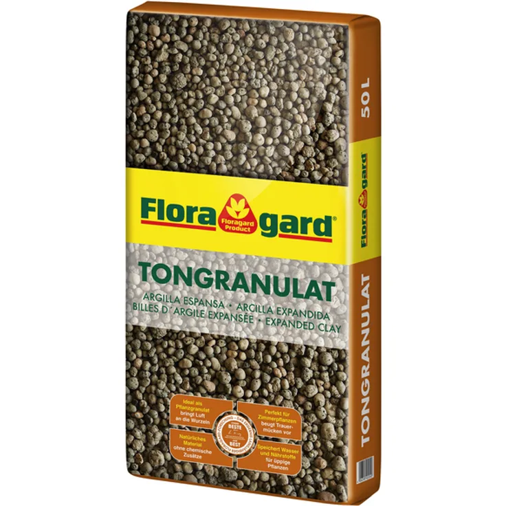 Floragard Tongranulat Braun 50 l