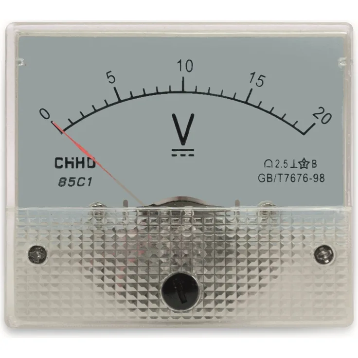 Einbau-Messinstrument, 0...20 V-