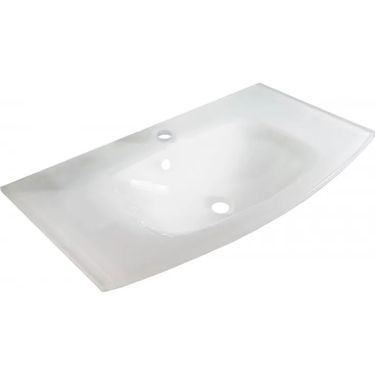 Fackelmann LUGANO Waschbecken 80 cm aus Glas