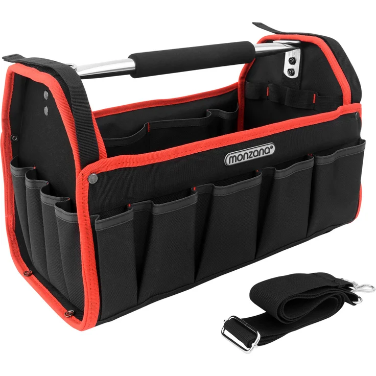 Werkzeugtasche Montagetasche Werkzeugbox Werkzeugkasten Werkzeug Schultergurt XL – Bild 1