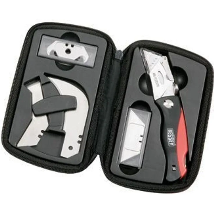 Bessey DBKPH-SET Cutter-Messer im Etui mit Ersatzklingen