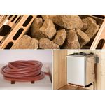 WEKA Set: Saunaofen »Kompakt«, 5,4 kW, integrierte Steuerung, inkl. Zubehör
