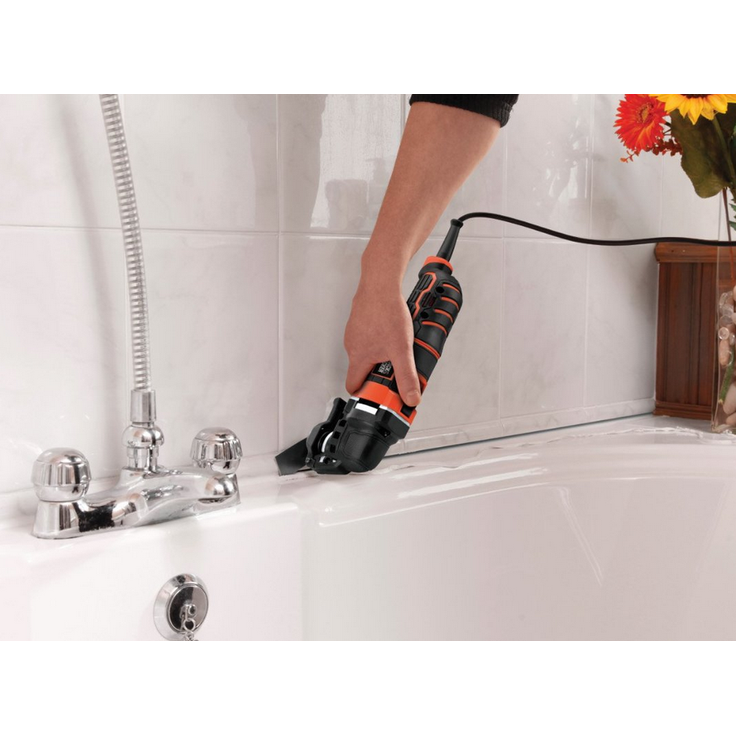 Black plus Decker Multifunktionsgerät MT300KA Mit Adapter für Universalzubehör anderer Hersteller und umfangreichem Zubehör Zubehörwechsel auf Knopfdruck – Bild 9