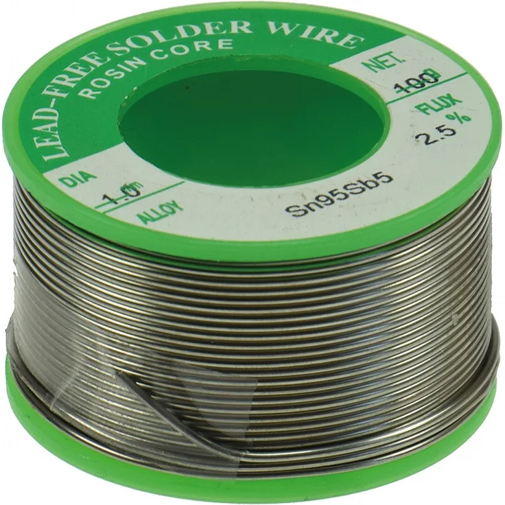 Lötzinn auf Rolle 100g - Ø 1mm - bleifrei