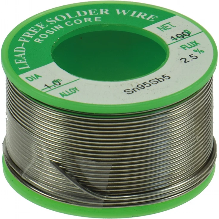 Lötzinn auf Rolle 100g - Ø 1mm - bleifrei