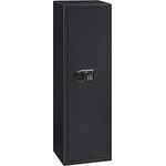 BURG-WÄCHTER Waffenschrank, Ranger N7 E, Elektronische Zahlenschloss SecuTronic, Widerstandsgrad 0, Vorgerichtet für bis zu 7 Langwaffen und zugehöriger Munition, Schwarz