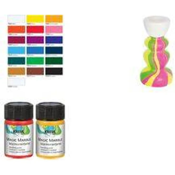 Kreul - KREUL Marmorierfarbe Magic Marble, grün, 20 ml - grün