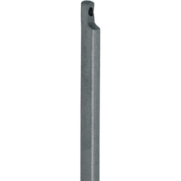 DENI Treibriegelstange m.Aussparung eins.1000mm D.10mm STA hell verz.