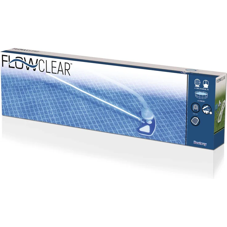 Bestway Flowclear Poolpflege Set, inklusive Poolabsauger und umfangreichem Zubehör – Bild 2