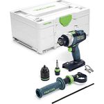 Festool QUADRIVE TDC 18/4 I-Basic Akku-Bohrschrauber 18V Brushless 75Nm + Zubehör + Koffer - ohne Akku - ohne Ladegerät