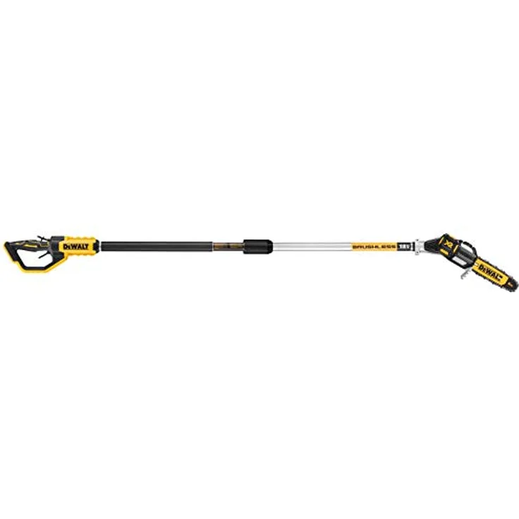 DeWALT Akku-Hochentaster DCMPS567N-XJ 18 V, 55 Schnitte pro Akkuladung, inkl. 1m Verlängerung, Schultergurt