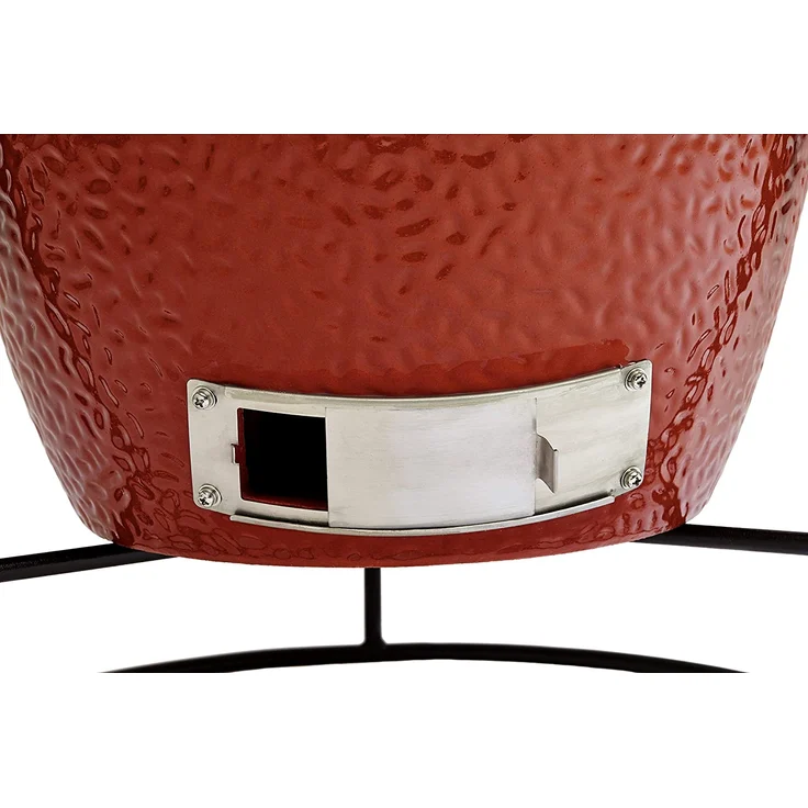 Kamado Joe - Junior Keramischer Holzkohlegrill, 34 cm, rot – Bild 4