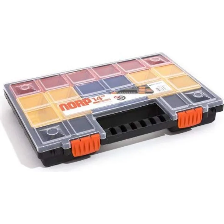 Prosperplast NORP Family NORP14 11 Fächer Turbo Sortimentskasten Kleinteilmagzine Boxen herausnehmbar 345 x 250