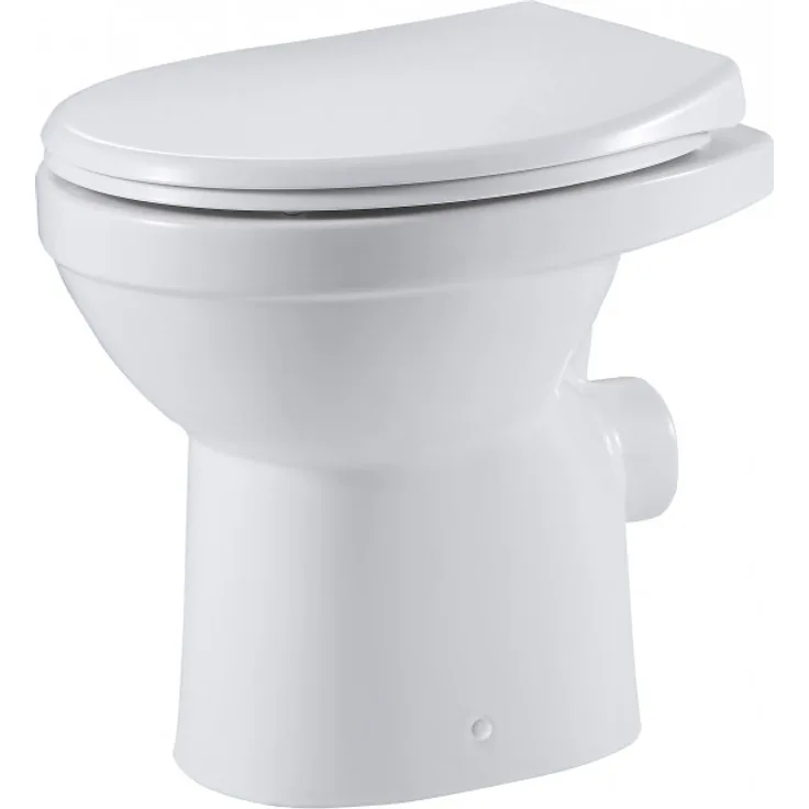 Primaster Stand-Tiefspül-WC Uora inkl. WC-Sitz, weiß