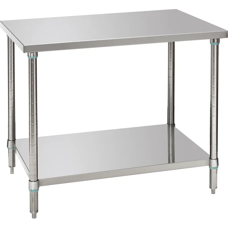 Bartscher Arbeitstisch mit Bodenbord (601710)