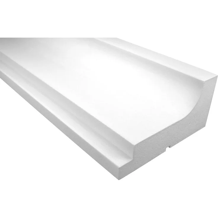 Prestige Decor - Fassade Gesims EPS PU stoßfest 120x250mm KC129:2 Meter - 1 Leiste