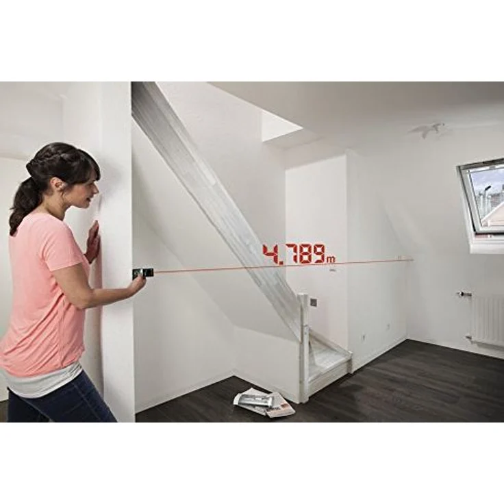 Bosch Laser-Entfernungsmesser PLR40C (2 x AAA Batterien, Messbereich 0,05 40,00 m, in Blisterverpackung) – Bild 2
