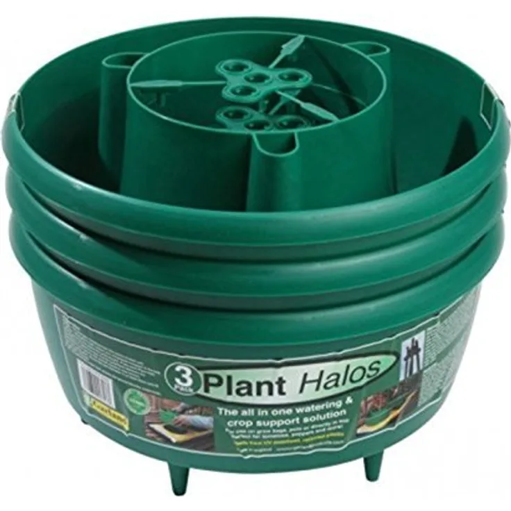 Tierra Garden GP167G Grüne Pflanzenbehälter in Haloform (3er Packung)