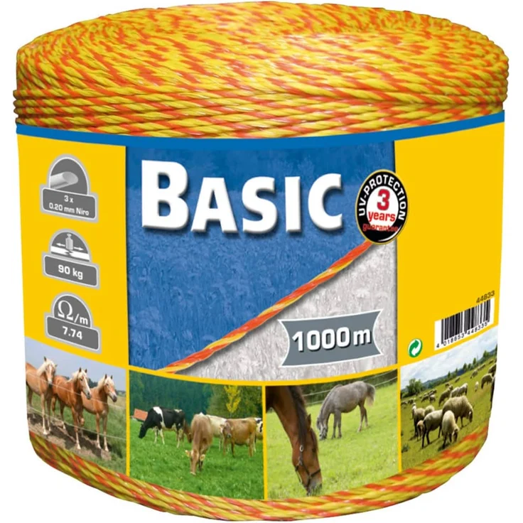 Kerbl Weidezaunseil Basic 1000 m 44833