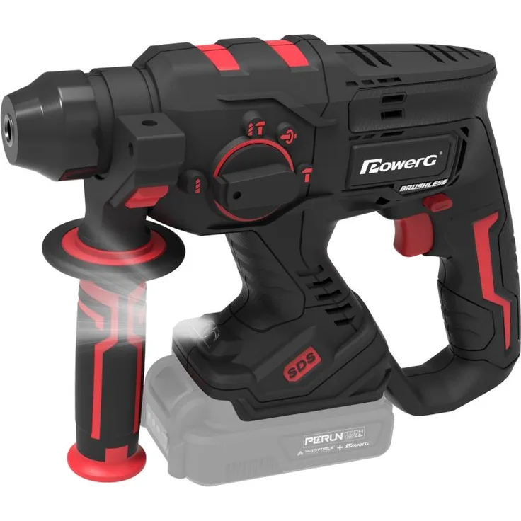 PowerG 20V Akku Bohrhammer ohne Akku und Ladegerät | PT190601