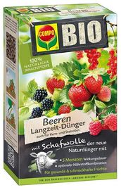 Compo BIO Beeren Langzeit-Dünger mit Schafwolle 750 g