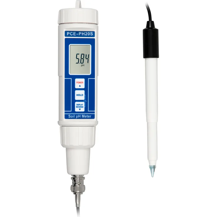 PCE Instruments pH-Meter PCE-PH20 für wässrige Medien 0 bis 14 pH IP67