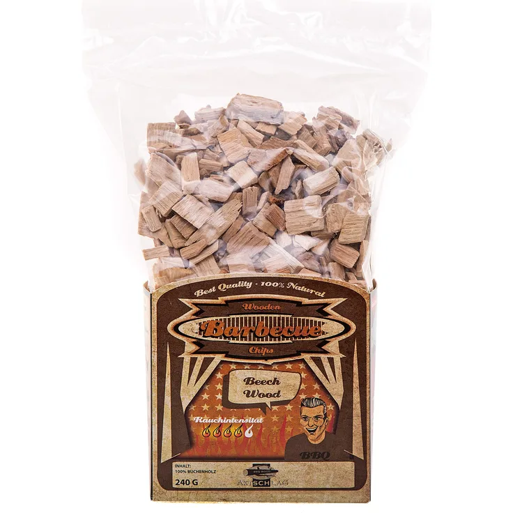 Axtschlag Räucherchips, Wood Smoking Chips Buche, 240 g
