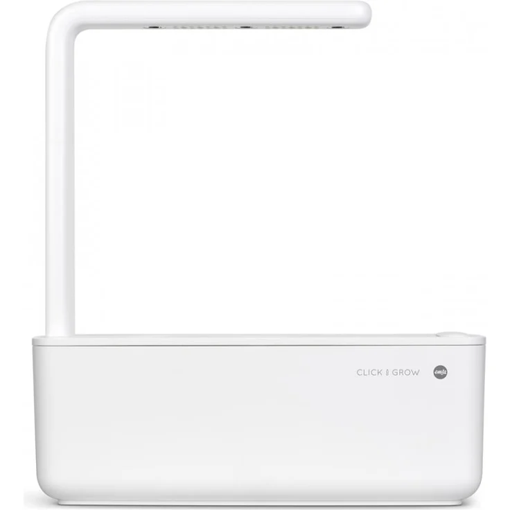 Emsa M5261700 Click & Grow Smart Garden 3 Indoor-Garten, passend für 3 Kräuterkapseln, weiß inklusive 3 Basilikumkapseln – Bild 2