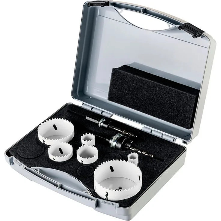 Metabo Bi-Metall-Lochsägen-Sortiment, 8-teilig - 625159000