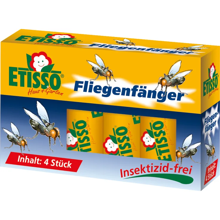 FRUNOL DELICIA Etisso Fliegenfänger, 4 Stück