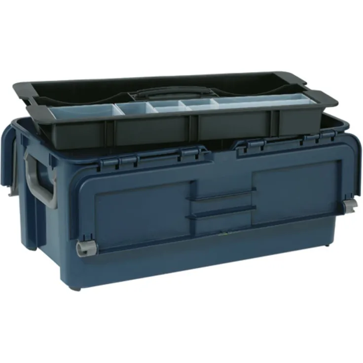 raaco 136594 Werkzeugkoffer Compact 37, dunkelblau