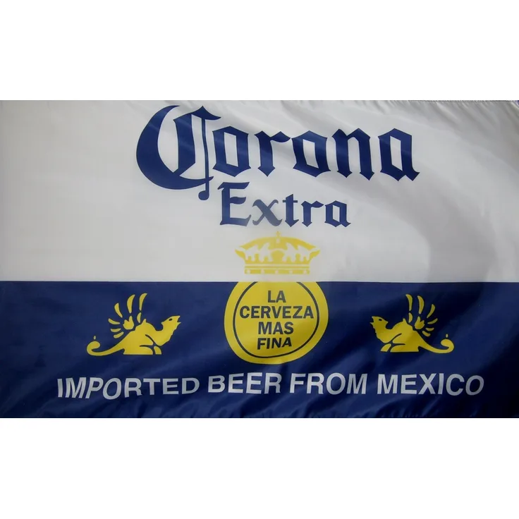 Corona Extra Beer Flag 3X 5Deluxe , für drinnen und draußen