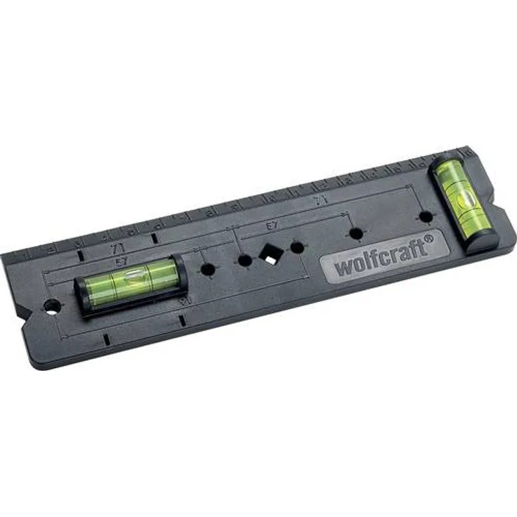 Wolfcraft 4050000 Schablone für Hohlwanddosen