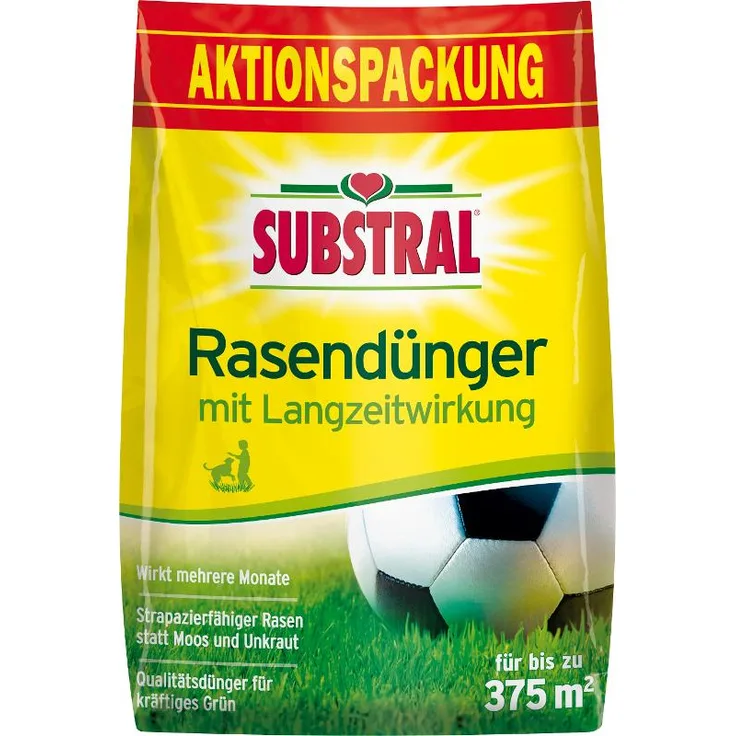 SUBSTRAL Rasendünger mit Langzeitwirkung 7,5 kg 4062700871232