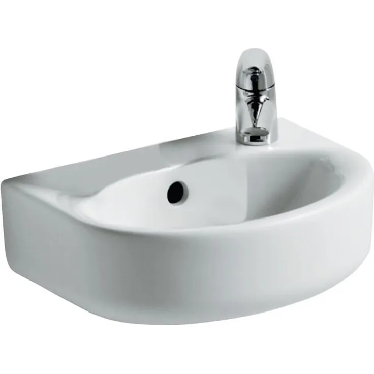 Ideal Standard e791301 Connect Waschbecken Arc 35 x 26 Recht weiß