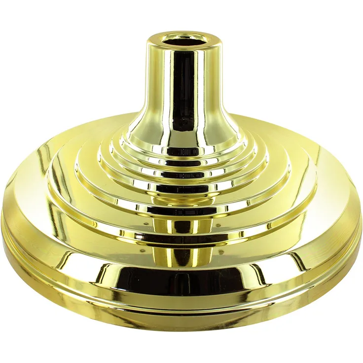 Super Tough Floor Stand Base for Indoor Flagpole Metallic Gold