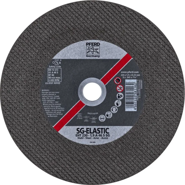 Pferd EHT2301, 9A46SSG Trennscheibe A46SSG 230x1,9mm
