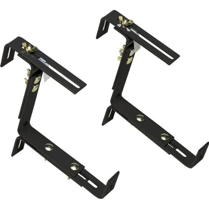 Emsa Blumenkastenhalter, Universal passend, Tragkraft 50 kg, Anthrazit, Vario, 505343