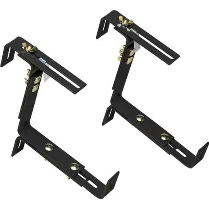Emsa Blumenkastenhalter, Universal passend, Tragkraft 50 kg, Anthrazit, Vario, 505343