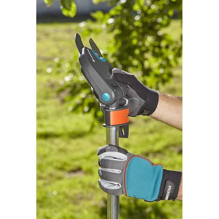 GARDENA Teleskop StarCut 410 plus Teleskop-Baumschneider zum Schneiden von Ästen, Länge 230 - 410 cm, 6,5 m Gesamtreichweite, bis 200° Schnittwinkel 12001-20 – Bild 4