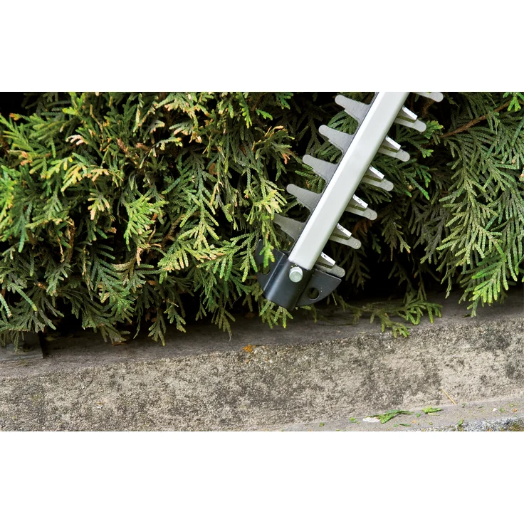 Einhell Akku-Heckenschere GE-CH 1855-1 Li-Solo Power X-Change (Li-Ion, 18 V, 55 cm Schnittlänge, 18 mm Zahnabstand, ergonomischer Griff, ohne Akku und Ladegerät) – Bild 6