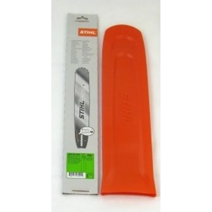 STIHL 3005 000 4809 Führungsschiene 35cm 3-8'P-1,3 Rollomatic + Stihl Schwertschutz 45 cm