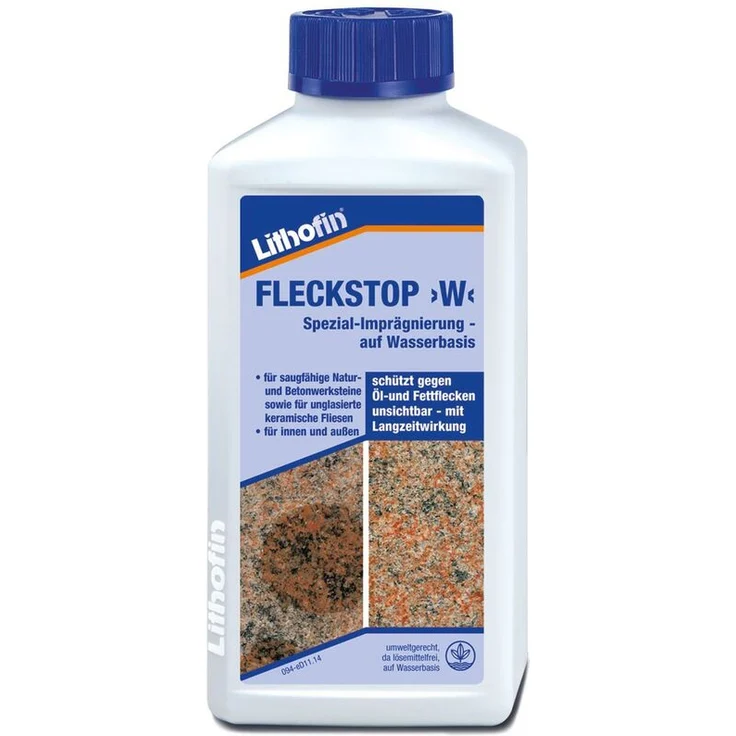 LITHOFIN Fleckstop W Spezial-Imprägnierung auf Wasserbasis 250 ml - Lithofin – Bild 1