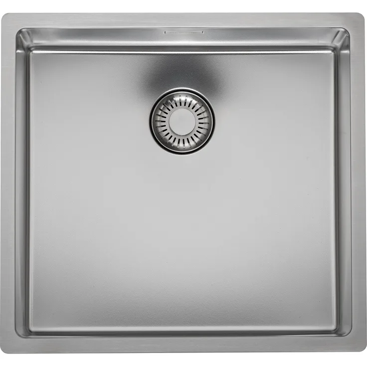 REGINOX R32985 New Jersey 40x37 Edelstahlspüle ab Schrankbreite 50 cm - Flächenbündig - Flacheinbau - Unterbau