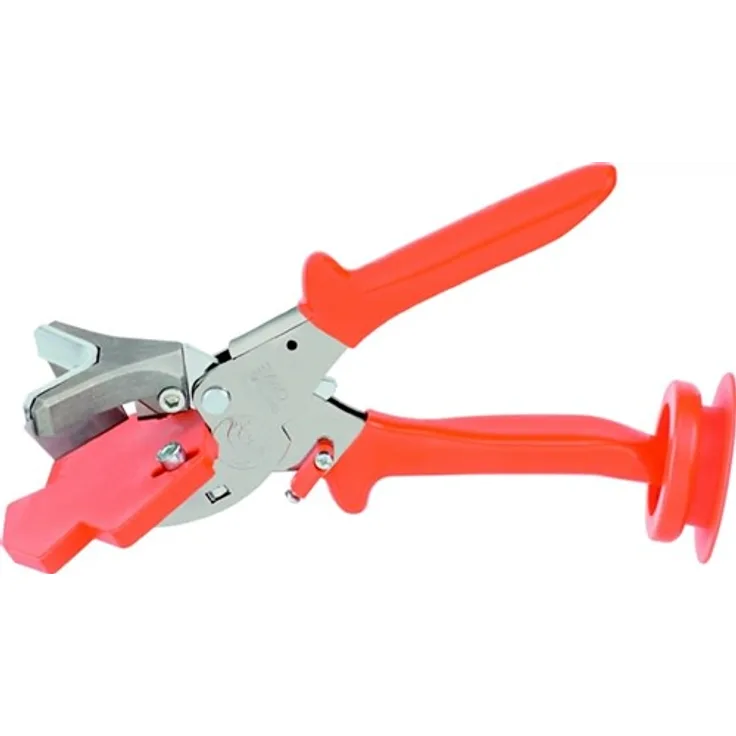 Original LÖWE Profi Dichtungsprofilschere 4.104-YR mit Anschlagplatte für den Einsatz im Fensterbau - Dichtungsschere mit Y-Schnitt zum Ausklinken von Dichtungsprofilen an Innenecken