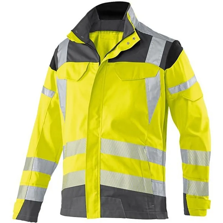 Kübler Warnschutzjacke Reflectiq 1207 54, gelb-grau